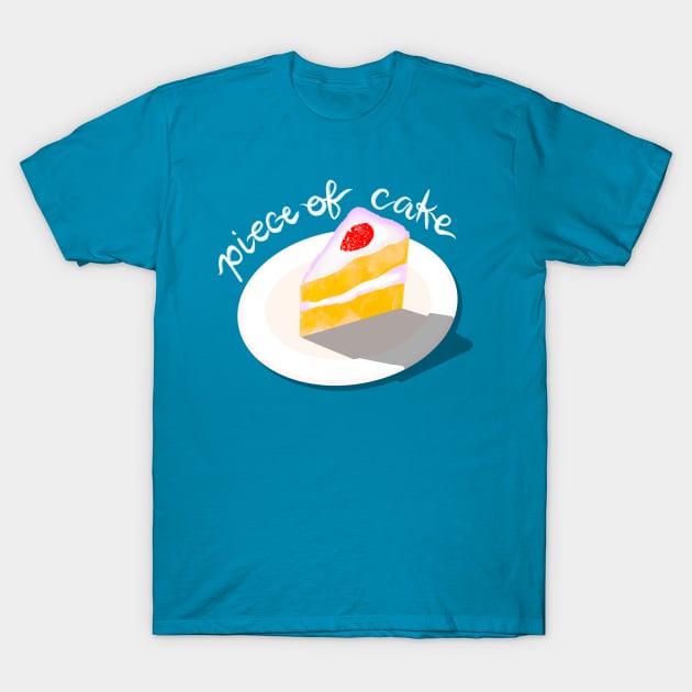 Piece of Cake T-Shirt by fartsandhearts